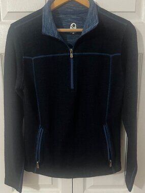 Overland Quarter-Zip Wool Blend Pullover